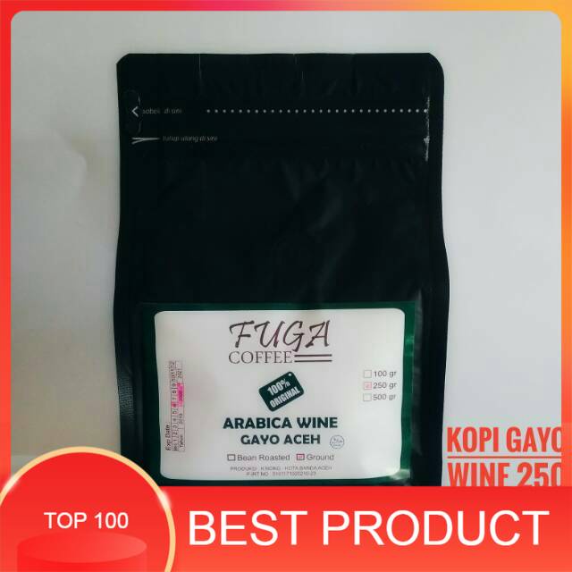 

Kopi Gayo Wine Arabika | 250 Gram