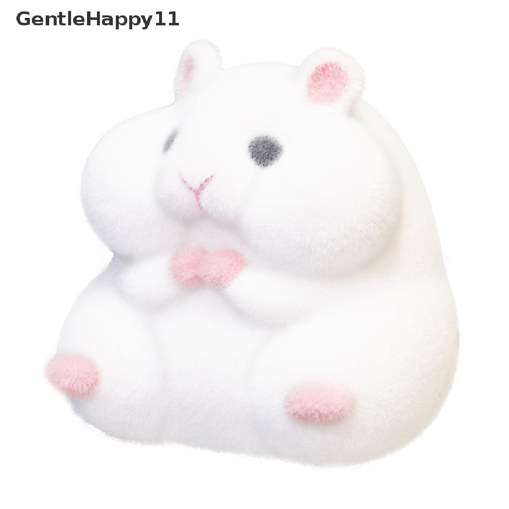 GASHAPON Gentlehappy Mainan Boneka plush Bentuk hamster Gemuk Untuk Anak Laki-Laki / Perempuan