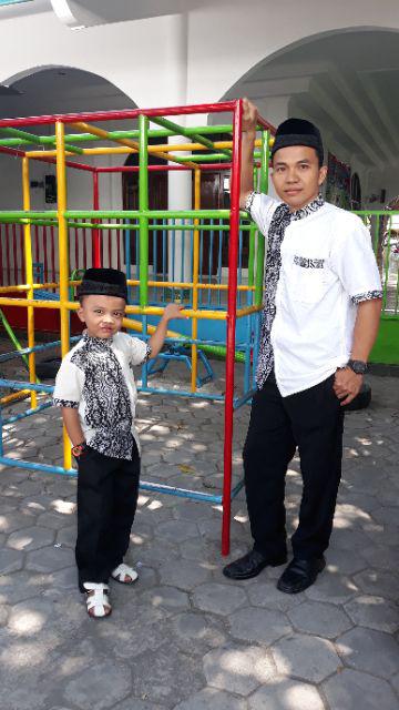Couple Batik Sarimbit Batik Bapak Dan Anak Luqman