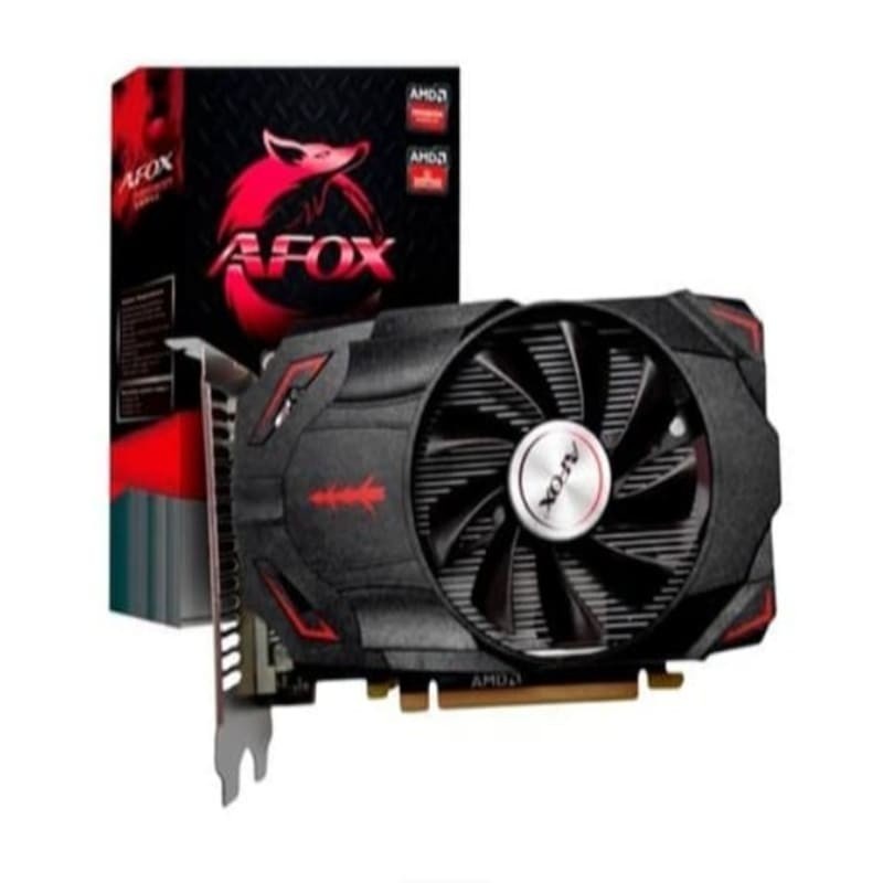 VGA CARD AFOX RX - 550 / 4GB DDR5 128 Bit Graphics Engine AMD Radeon RX 550