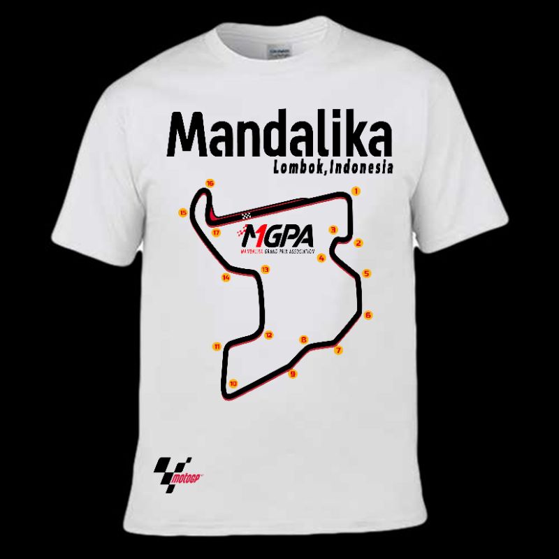Kaos motoGp mandalika indonesia original