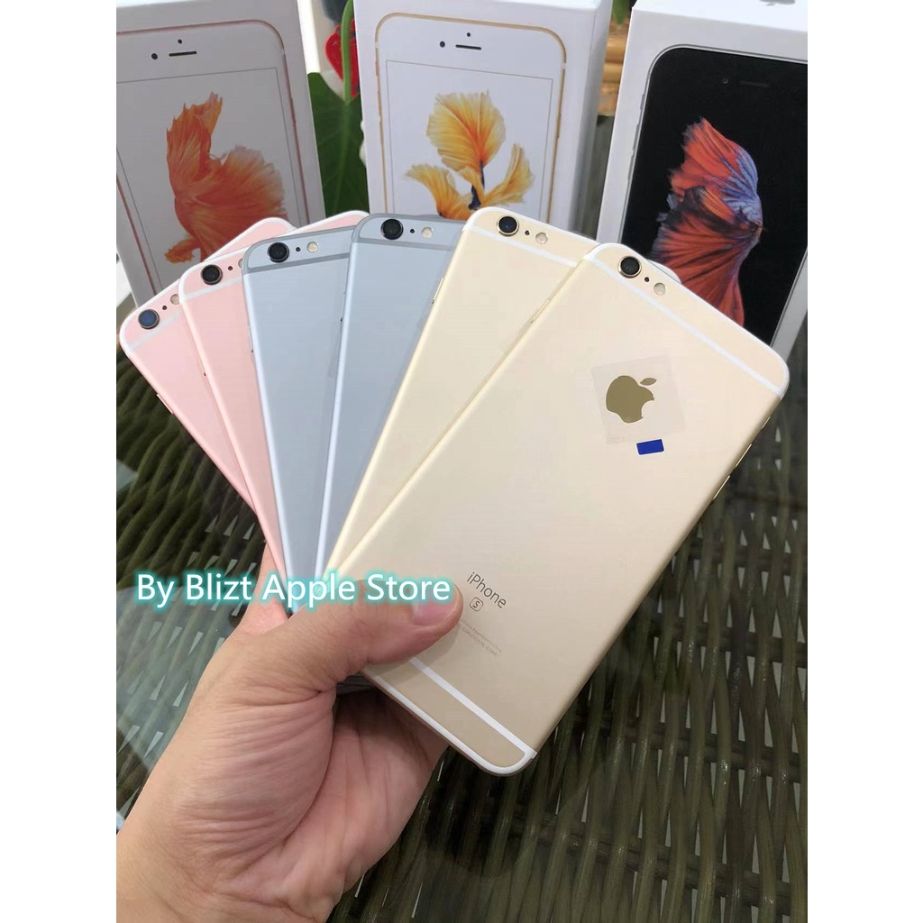 iPhone 6S Plus 64GB Fullset  All Sim Silent Original Second Mulus100% Like New 3utools All Green (Garansi 1 Bulan)