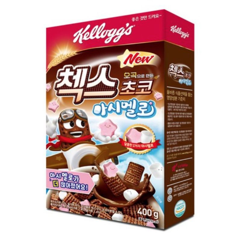 

KELLOG'S CHECKS CHOCO MARSHMALLOW 400GR