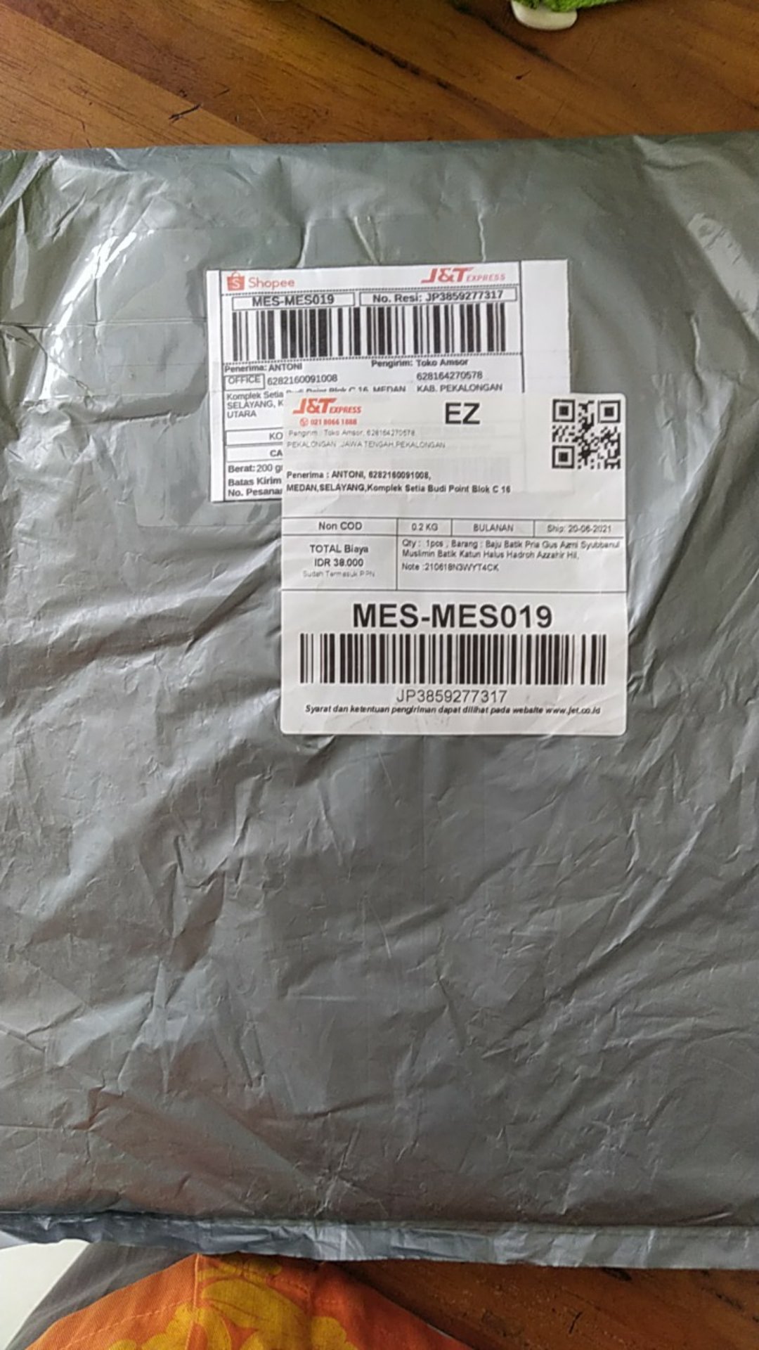 Baju Batik Pria Gus Azmi Syubbanul Muslimin Batik Katun Halus Hadroh Azzahir Hilwa Ala Santri Modern