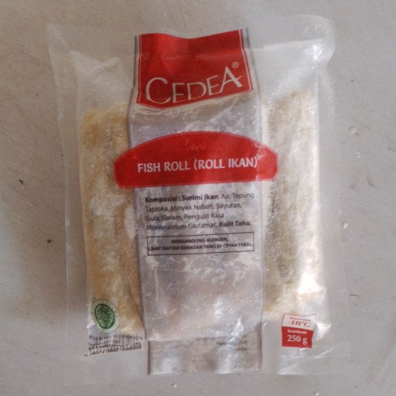 Cedea otak otak Fisroll 250gr isi 10 pcs