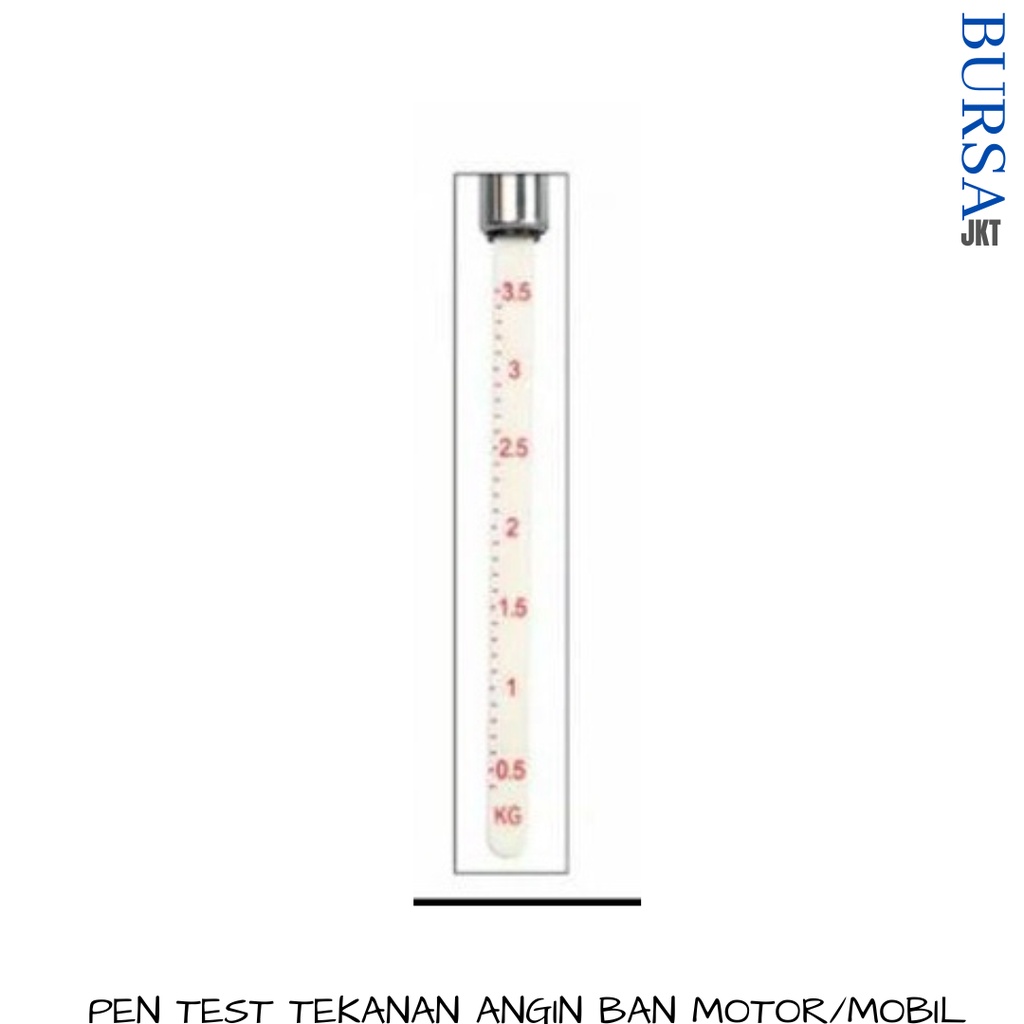 PEN TES TEKANAN ANGIN BAN MOTOR / MOBIL 0.5 - 3.5 KG 50-350KPA