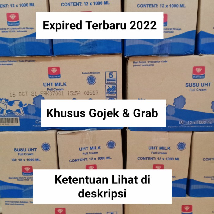 

Ee510 Susu Uht Diamond Full Cream 1 Liter Karton Dus 6Ggddv
