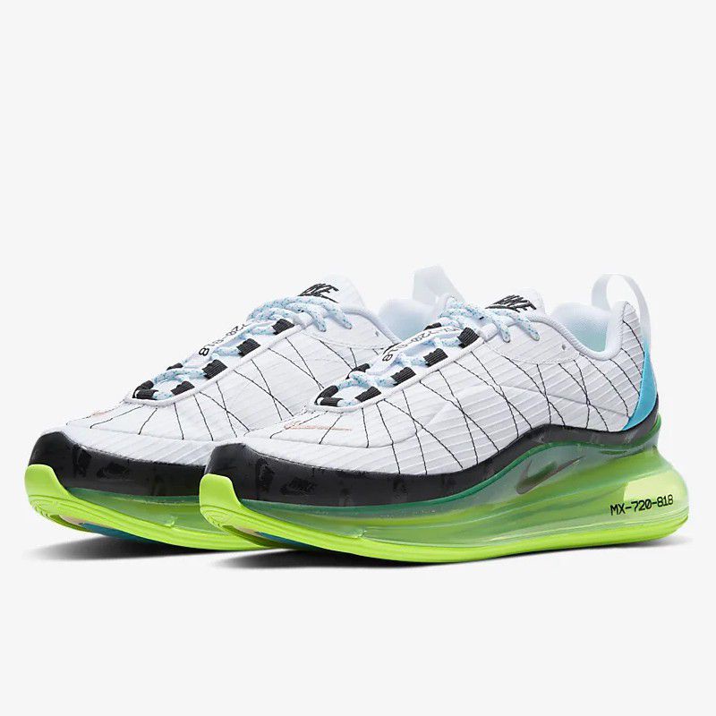 Max 720-818 White/Black-Ghost Green 