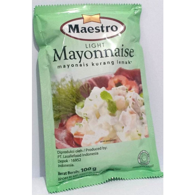 

Maestro Mayones Original Sachet 100G gram