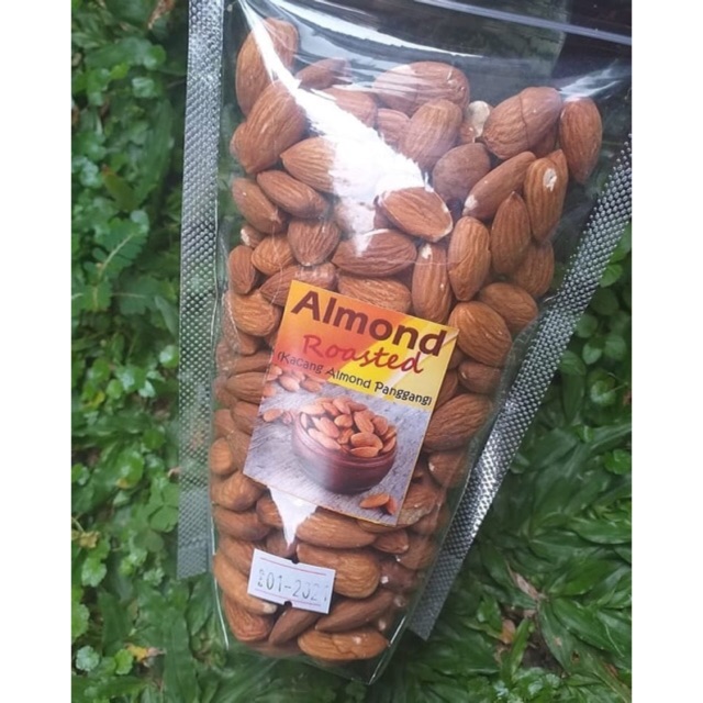 

Kacang almond panggang langsung makan 100gr