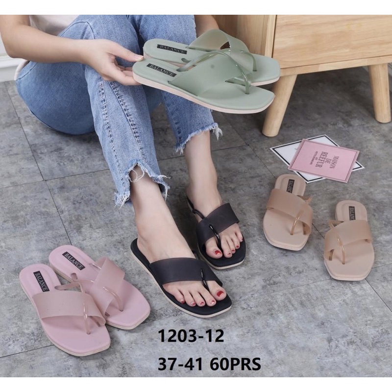 Sandal Jepit Silang Balance 1203 Sandal Jepit Silang Transaparan Terbaru