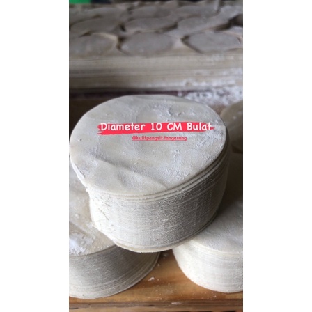 

Kulit Dimsum Diameter 10 CM Bulat Isi 100 Lembar
