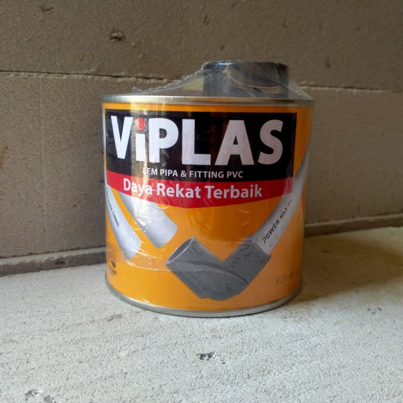 Lem Pipa PVC ViPLAS kaleng 360 gr