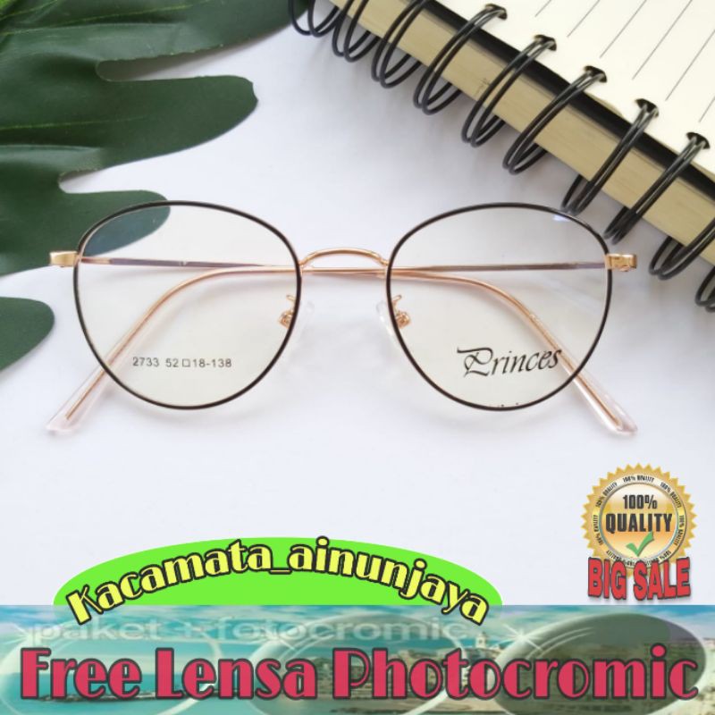 Paket Murah | Kacamata minus | Kacamata photocromic | Kacamata 2733
