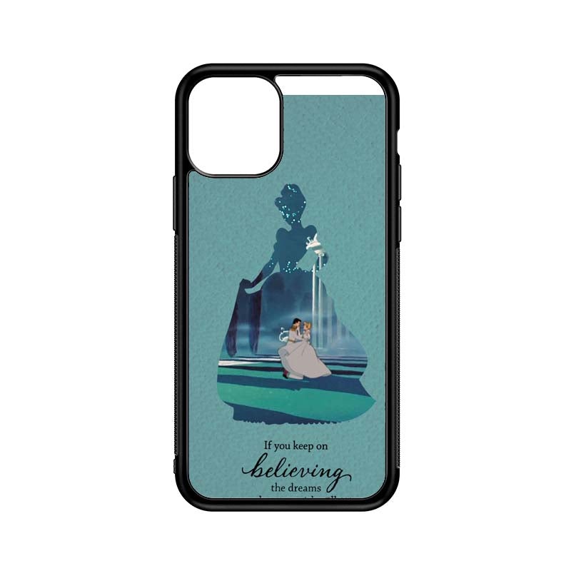 Cinderella Quote Disney -Stl,Cinderella Castle,Disney,Cinderella,Cartoon,Glass Shoes Casing Hp Custo