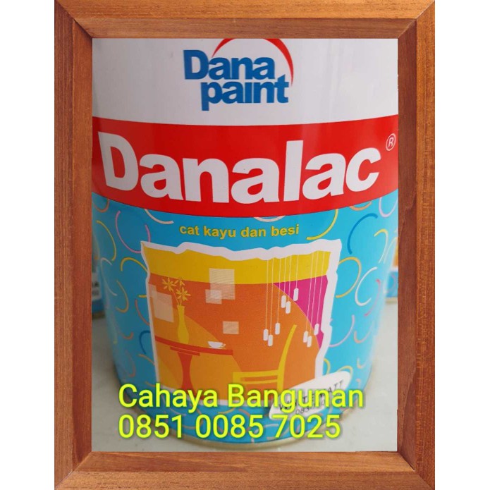 

DANALAC Cat Minyak Kayu dan Besi DanaPaint 1Kg 1 Kg Kaleng