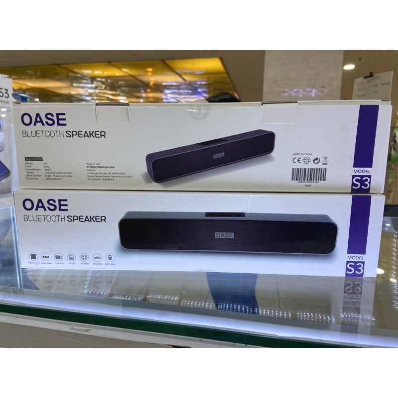 OASE BLUETOOTH SPEAKER S3