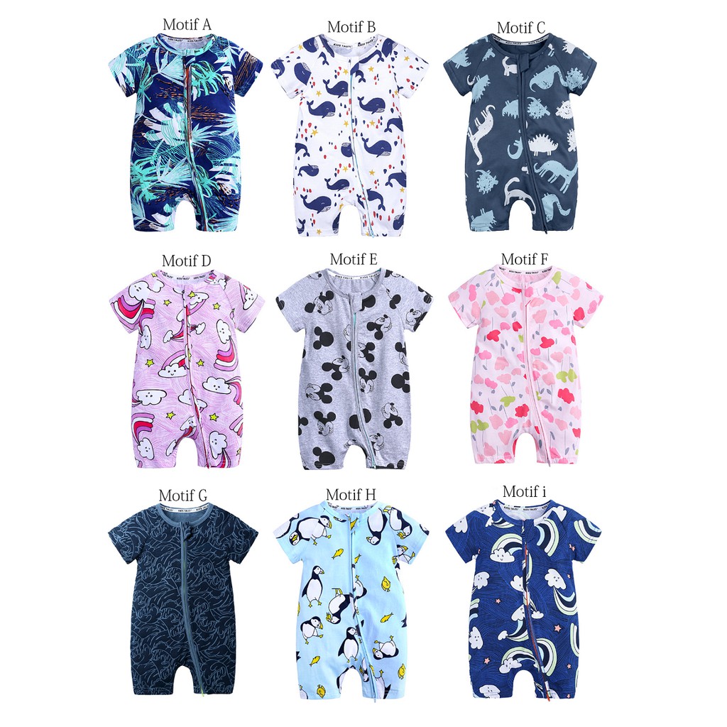 Jumper Bayi Imut Dan Lucu / Romper Bayi Resleting