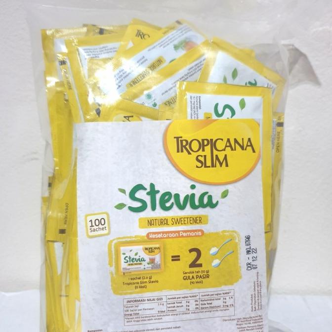 

Gula Tropicana Slim Stevia 100 Sachet Diet Kalori