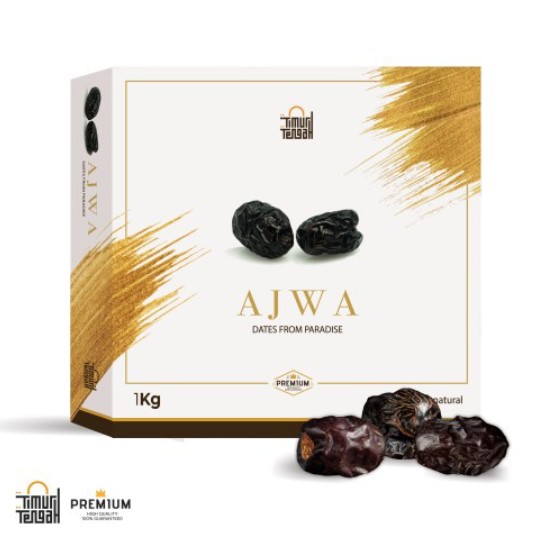 

Kurma Ajwa 1 Kg TIMUR TENGAH Premium High Quality Dates Natural