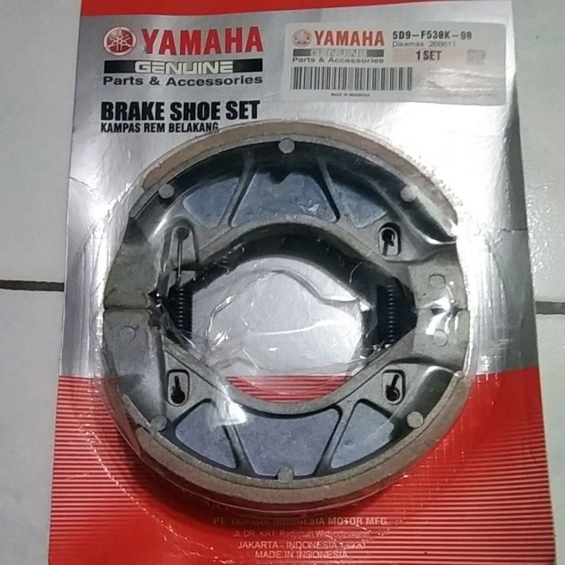 Kampas rem belakang Yamaha Vega ZR,jupiter