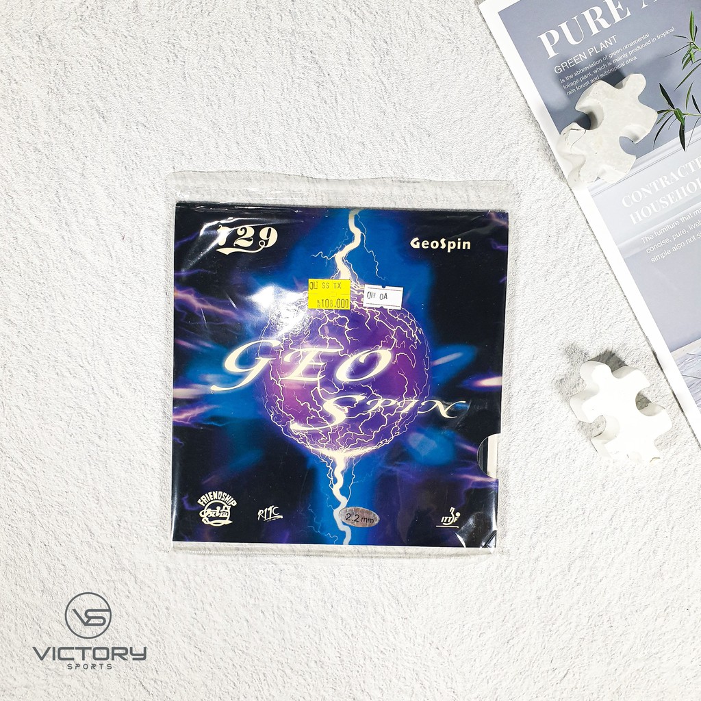 Karet Raket Tenis Meja Ritc 729 Geo Spix