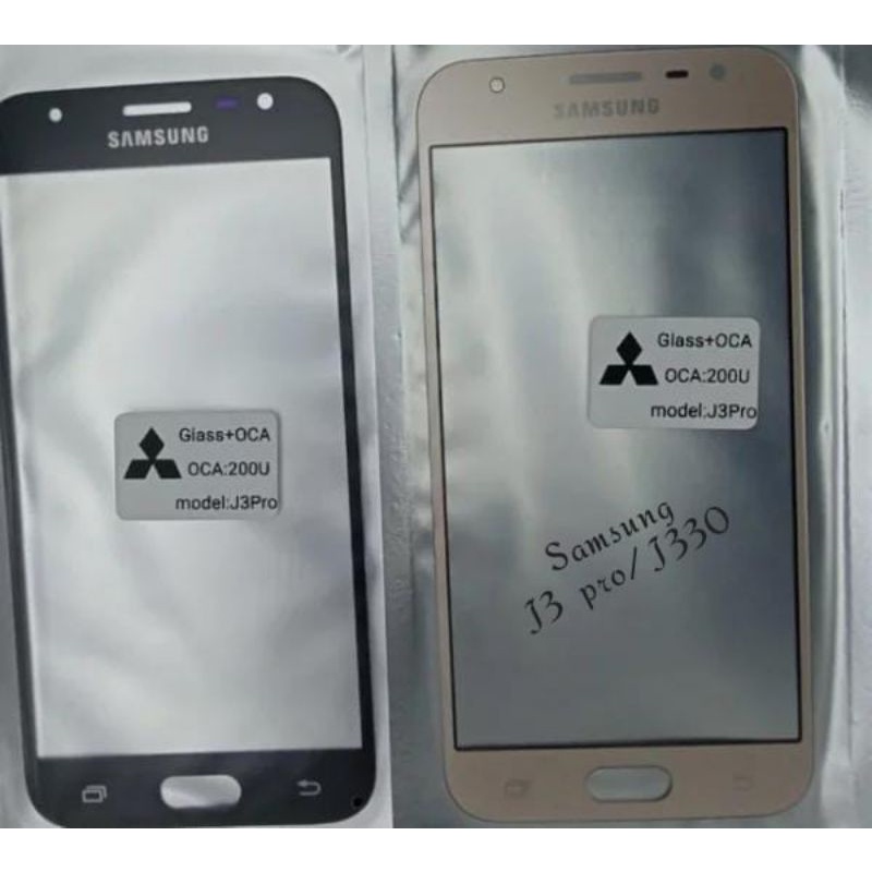Glass sudah oca  Samsung J3 pro/J330 kaca Touchscreen lcd layar sentuh