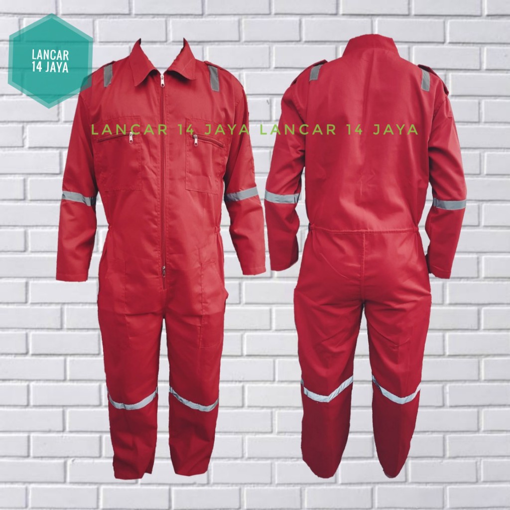 BLACKPINKMILITARY  READY Katelpak skotlet - Wearpack Safety Coverall - Wearpack Scotlight - Seragam