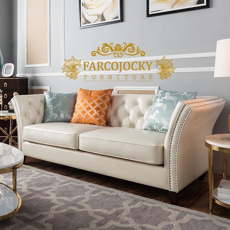 kursi sofa 2 seater - sofa minimalis modern