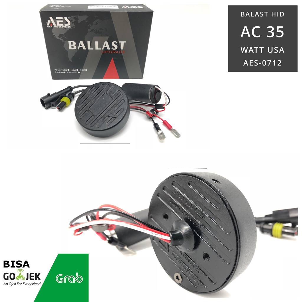 BALAST BULAT HID 35 WATT AC MINI USA MERK AES