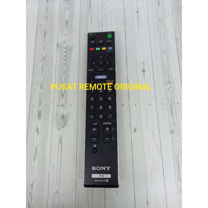 REMOTE REMOT TV SONY LED LCD RM-GA008 ORIGINAL ASLI