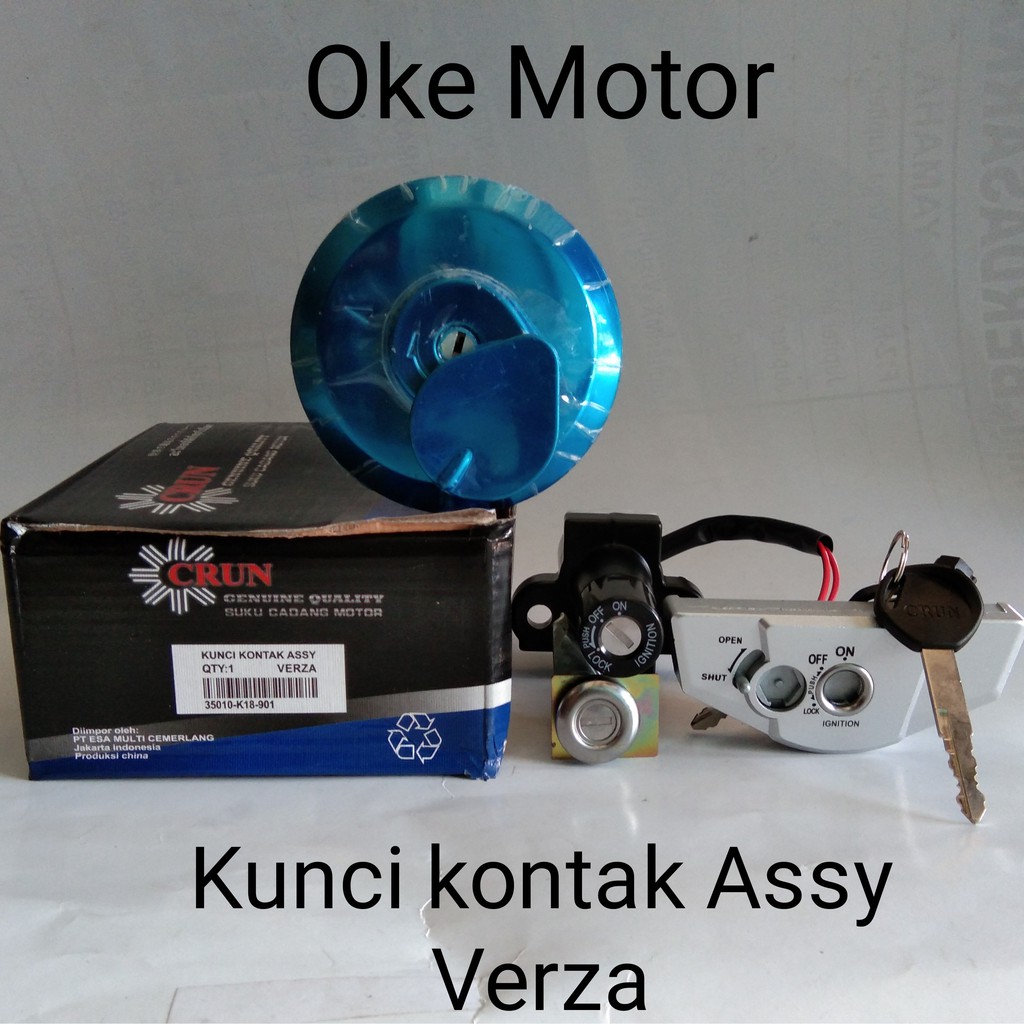kunci kontak assy (komplit) motor VERZA