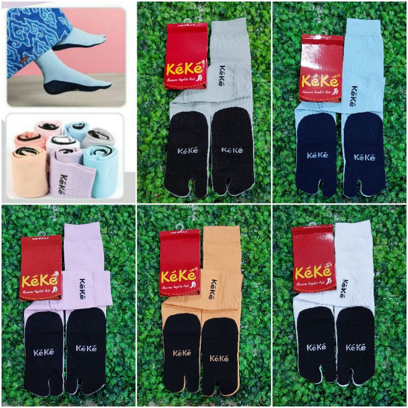 kaos kaki jempol keke telapak hitam|kaos kaki lily keke | jasmine polos keke