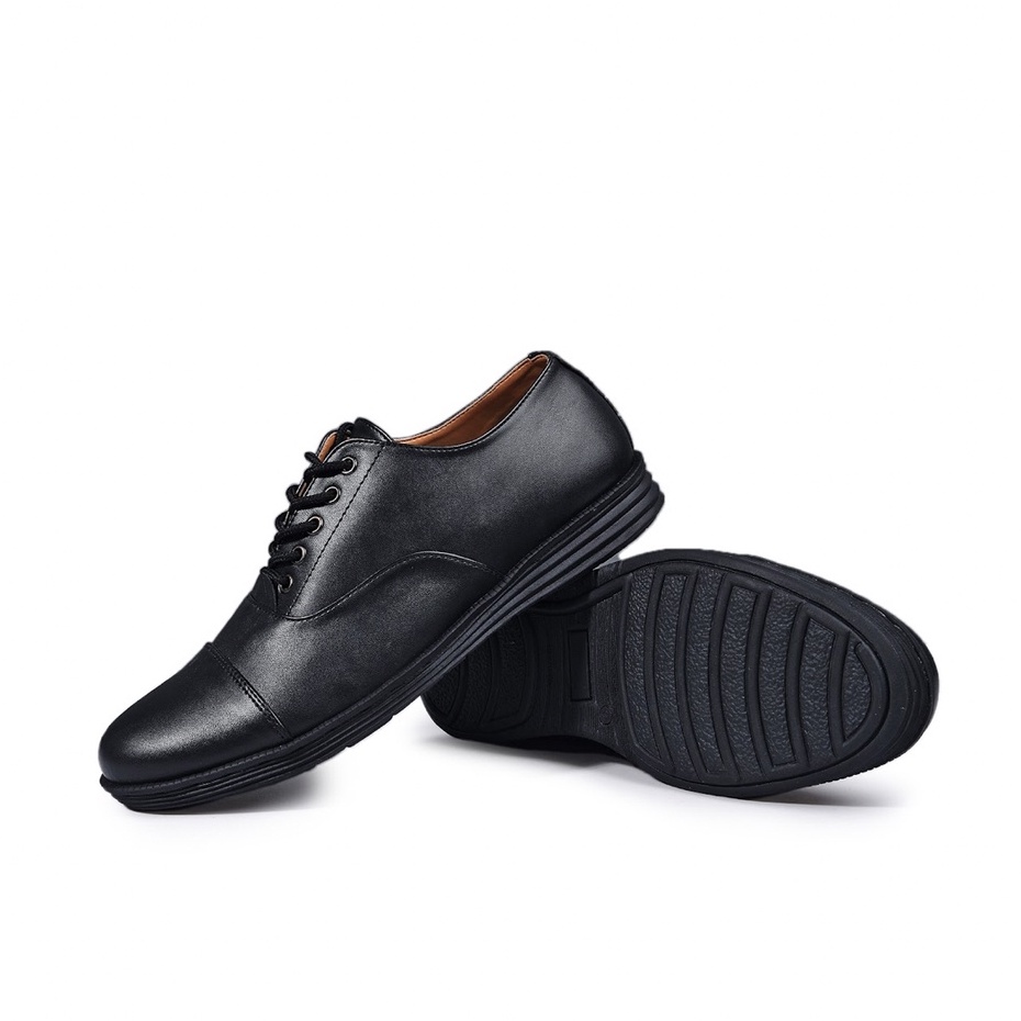 OXFORD MANA BLACK |ManNeedMe x Monday| Sepatu Pantofel Pria Formal ORIGINAL