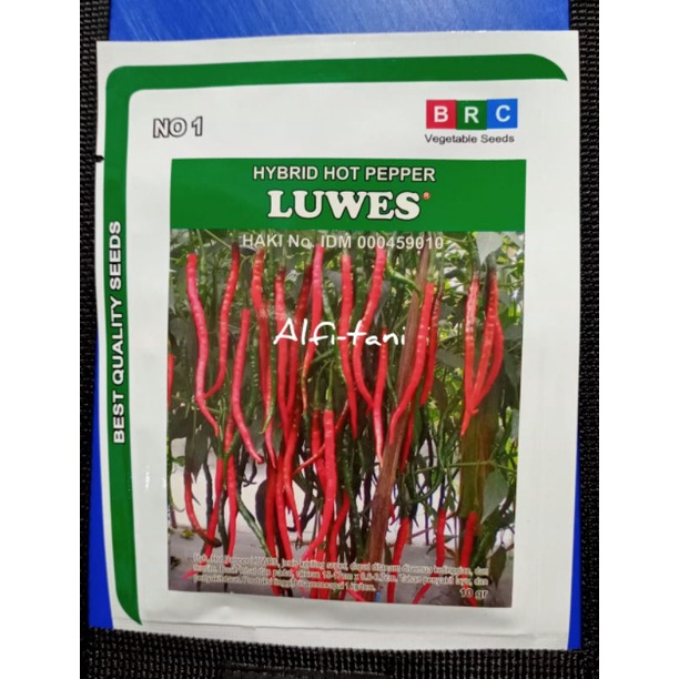benih cabe keriting LUWES isi 10g