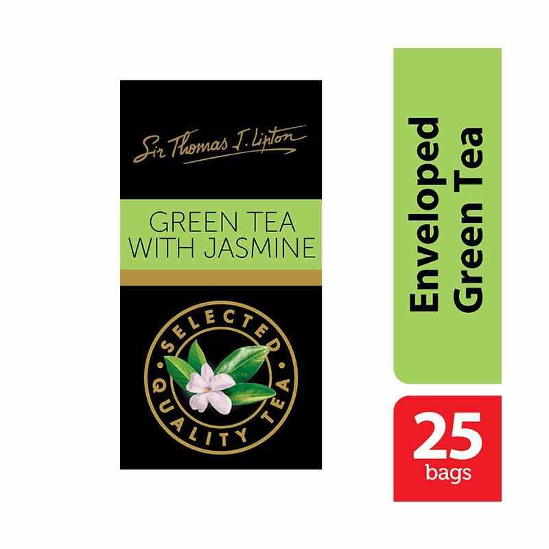 

Teh Lipton Sir Thomas Lipton Green Tea with Jasmine [1.5 g/ 25 pcs]