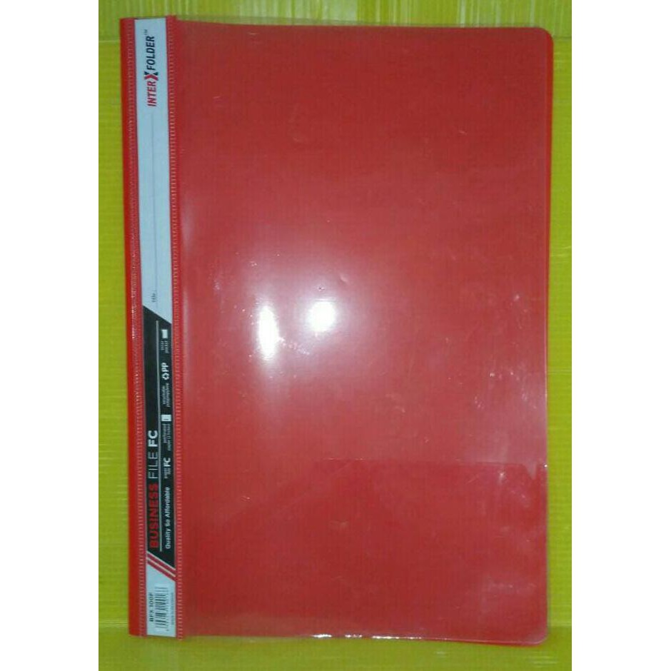 

Termurah Inter X Folder Business File F4 - Merah (Pak 12 Pcs) Offic