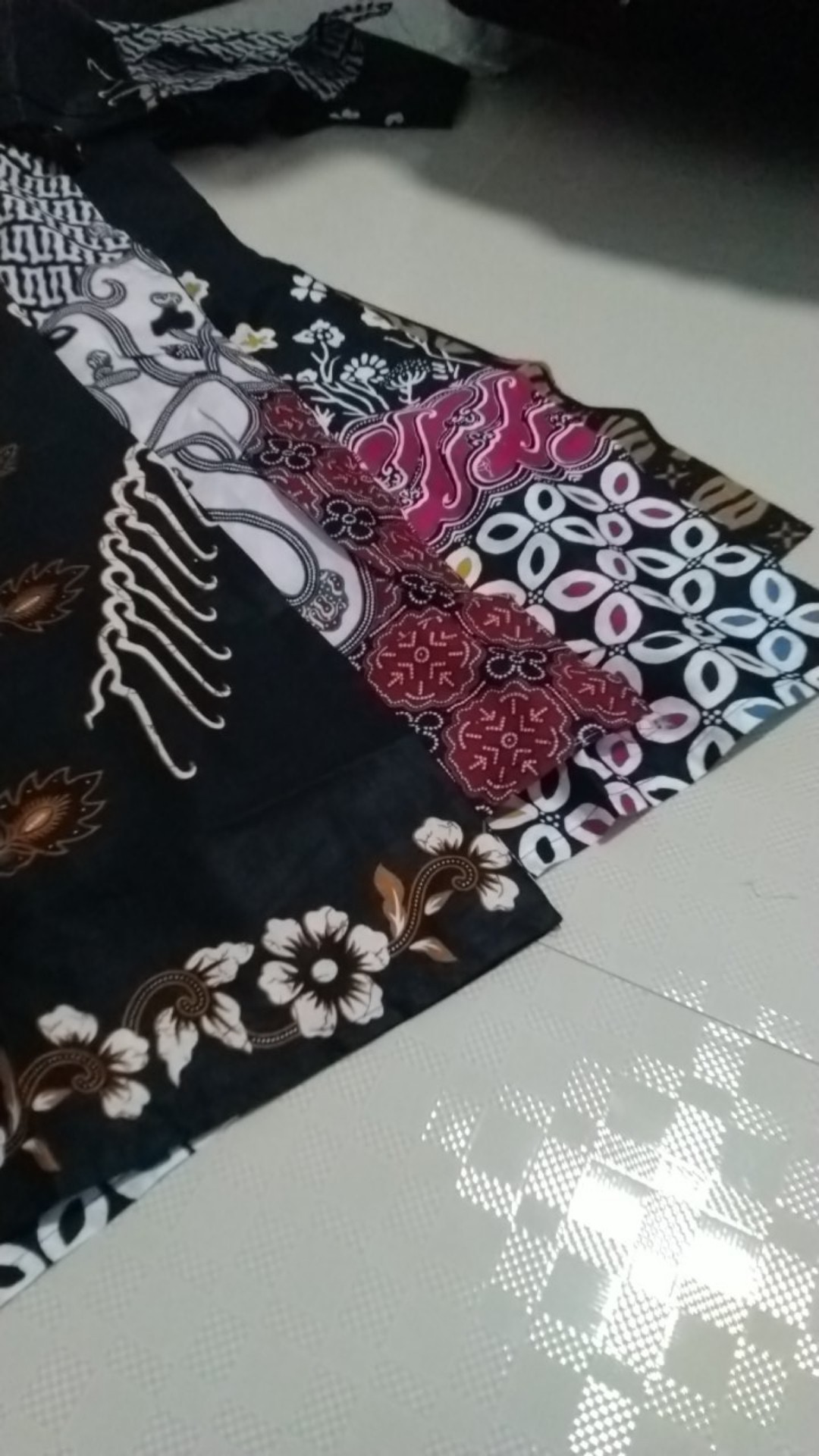 Cod - Tunik Batik Wanita Lawasan Coklat Kekinian M L Xl Xxl Jumbo