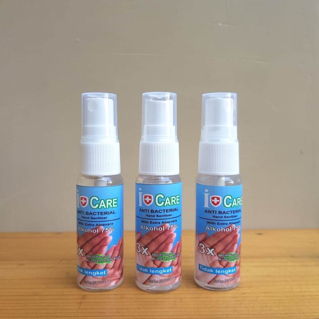 (i-Care) HAND SANITIZER SPRAY 20ml Jamin Ketagihan Aromanya