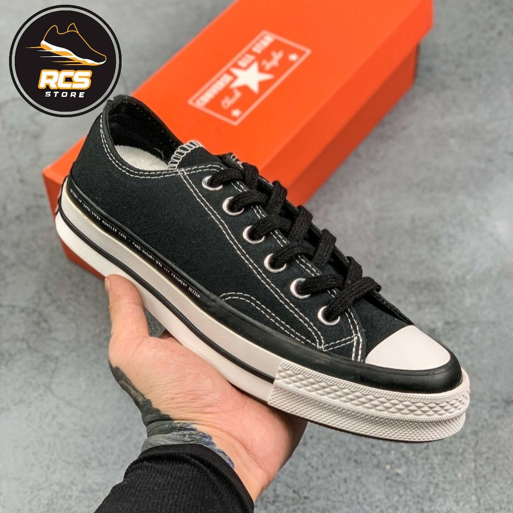 converse moncler black
