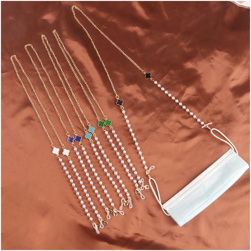Korean Adjustable Mask Lanyard Neck Chain Strap Face Masks Heavy Duty Mask Holder Strap Rope