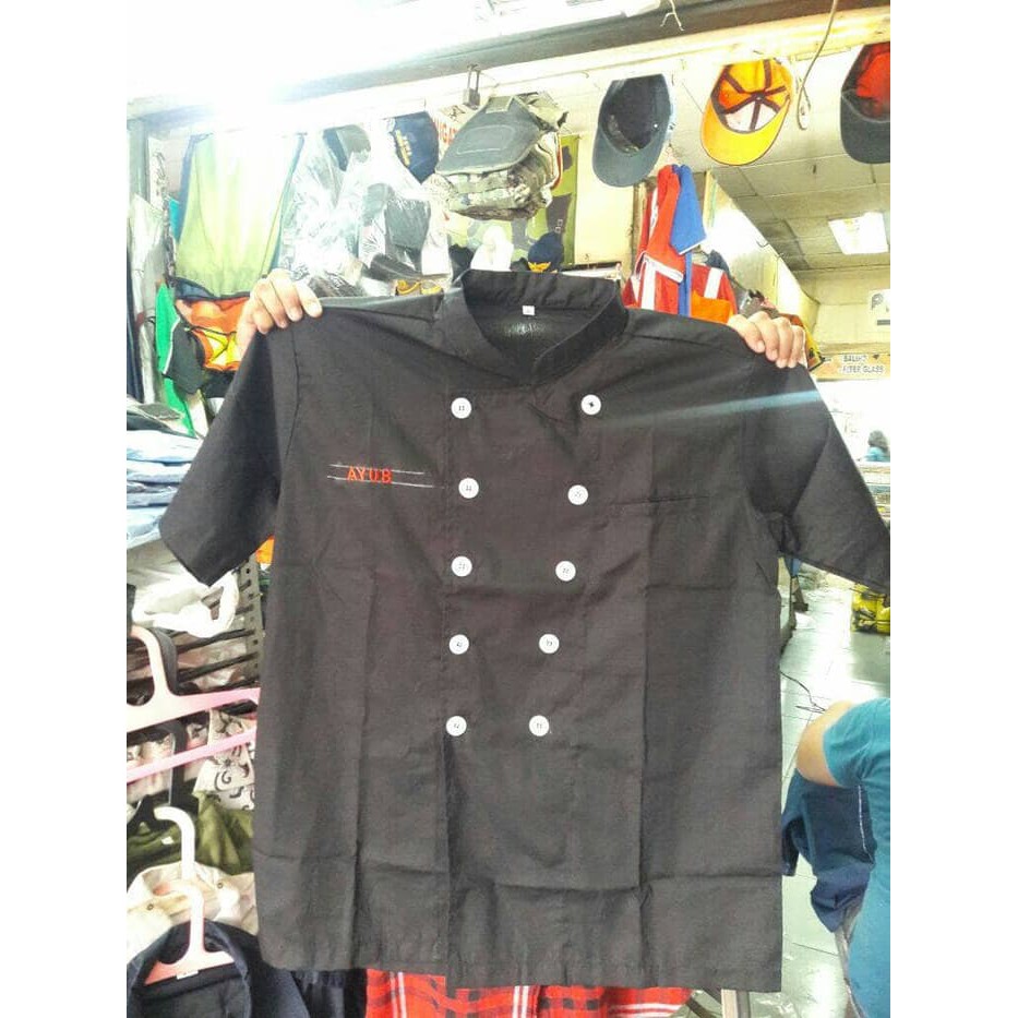 baju koki- chef- chef uniform