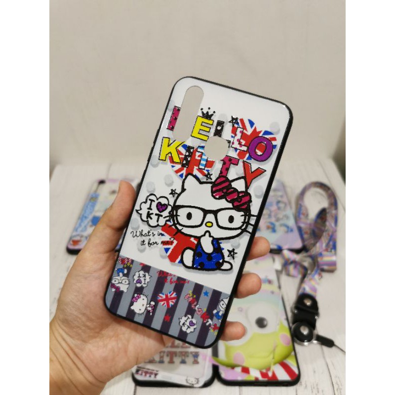 case plus temper doremon kitty kero dkk Samsung A2 core/A21/J2 prime/J3/J5/J7 prime