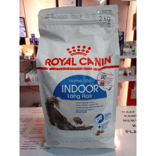 Royal Canin Indoor Longhair Makanan Kucing Dewasa 2kg