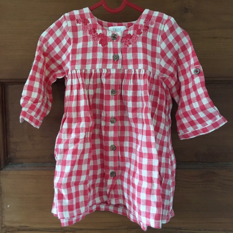 Dress bayi NEXT/preloved dress bayi