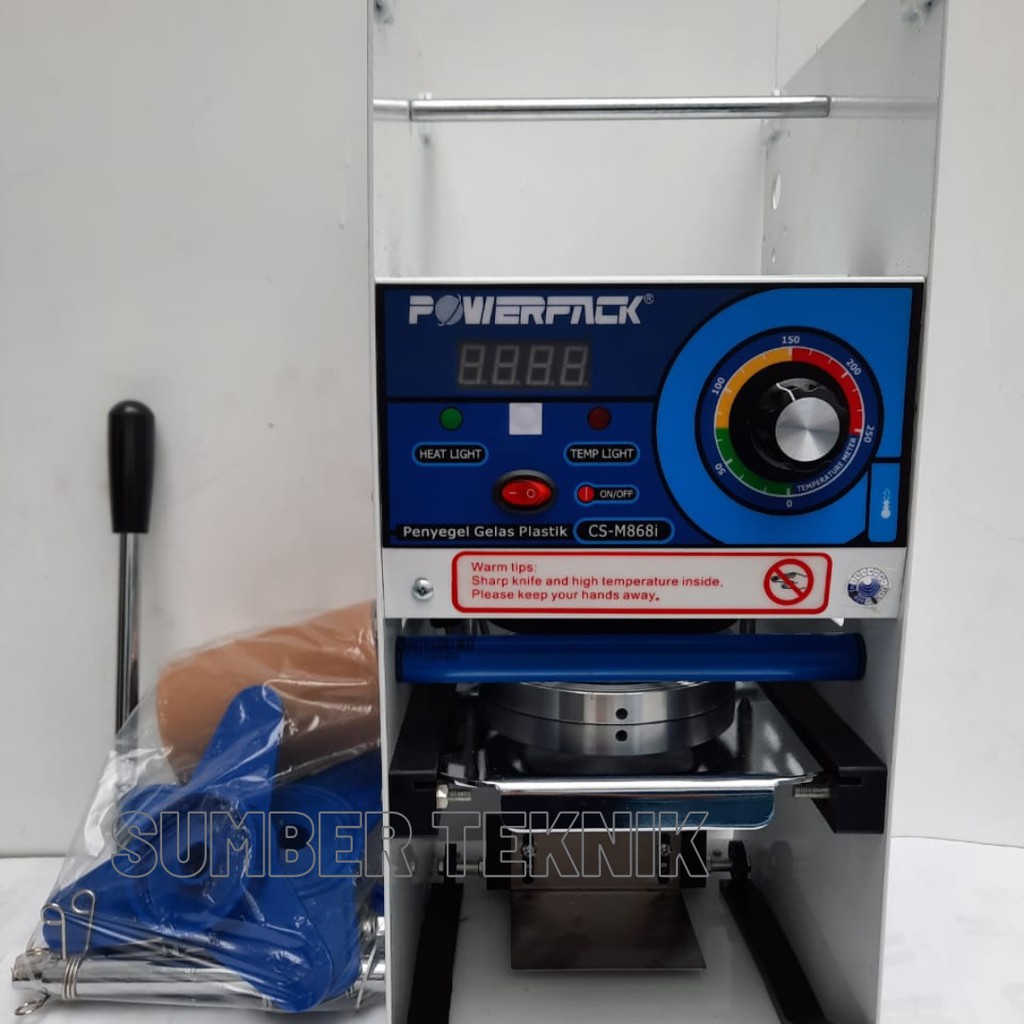 POWER PACK CUP SEALER CS-M868i  / MESIN PRESS GELAS MANUAL POWER PACK