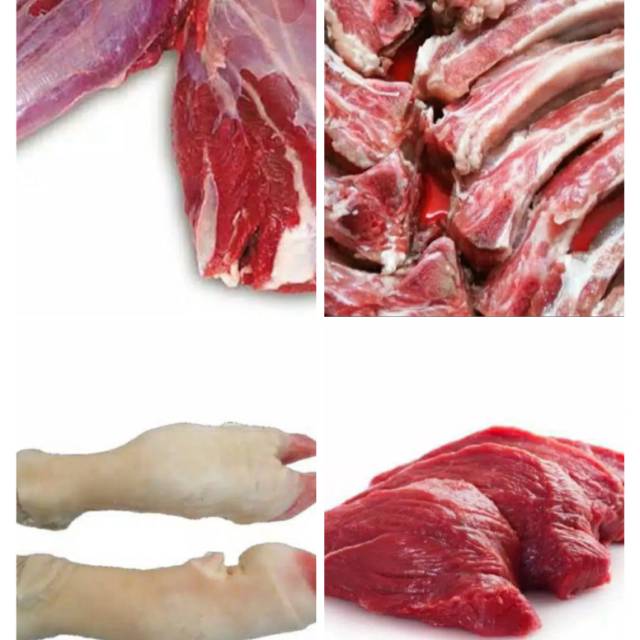 Daging Sapi / Iga Sapi / Kaki Sapi / Sandung Lamur/ Hati Sapi