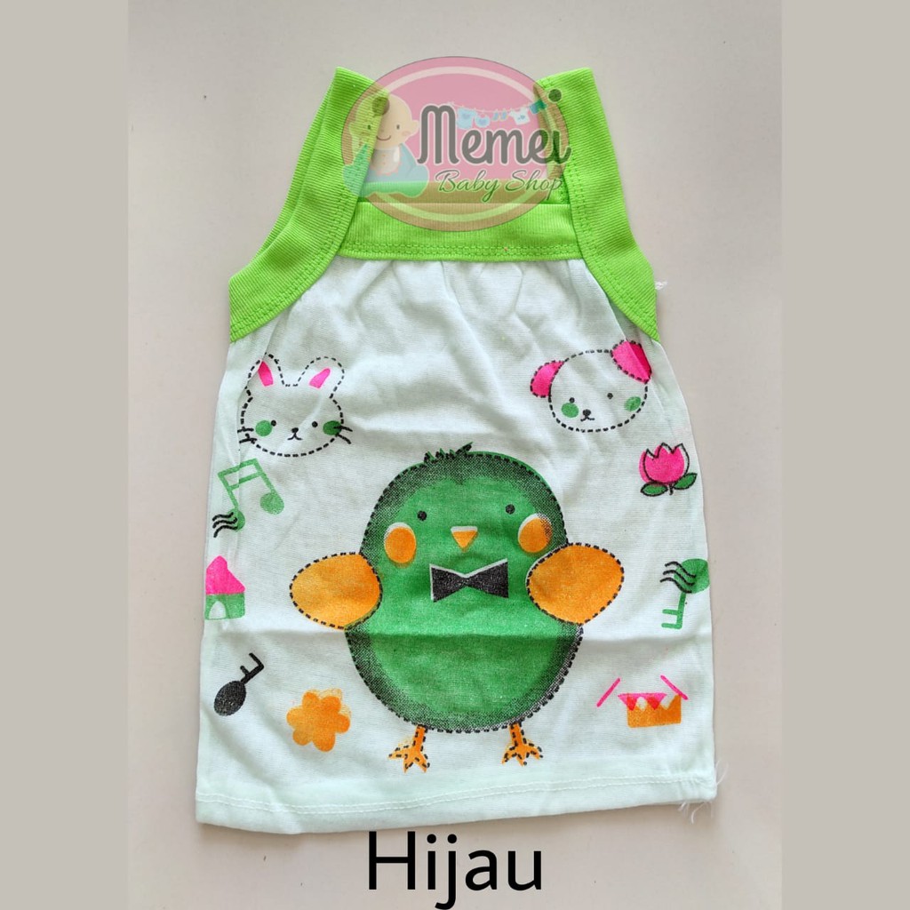 Singlet bayi motif AYAM ukuran M / L / XL perlengkapan bayi lahir