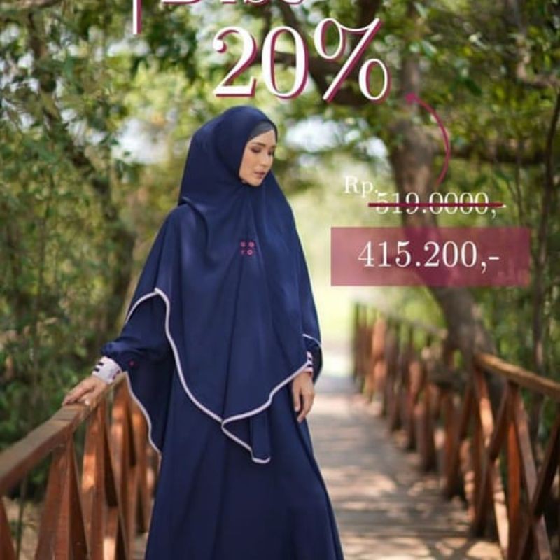 Gamis Aulia | Alyssia Navy