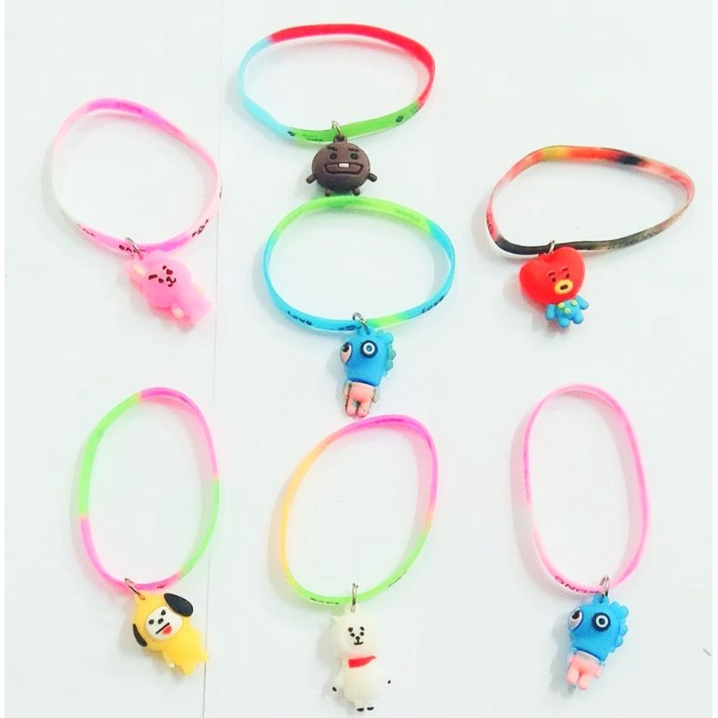 Gelang Karet Kecil BTS per 1 buah
